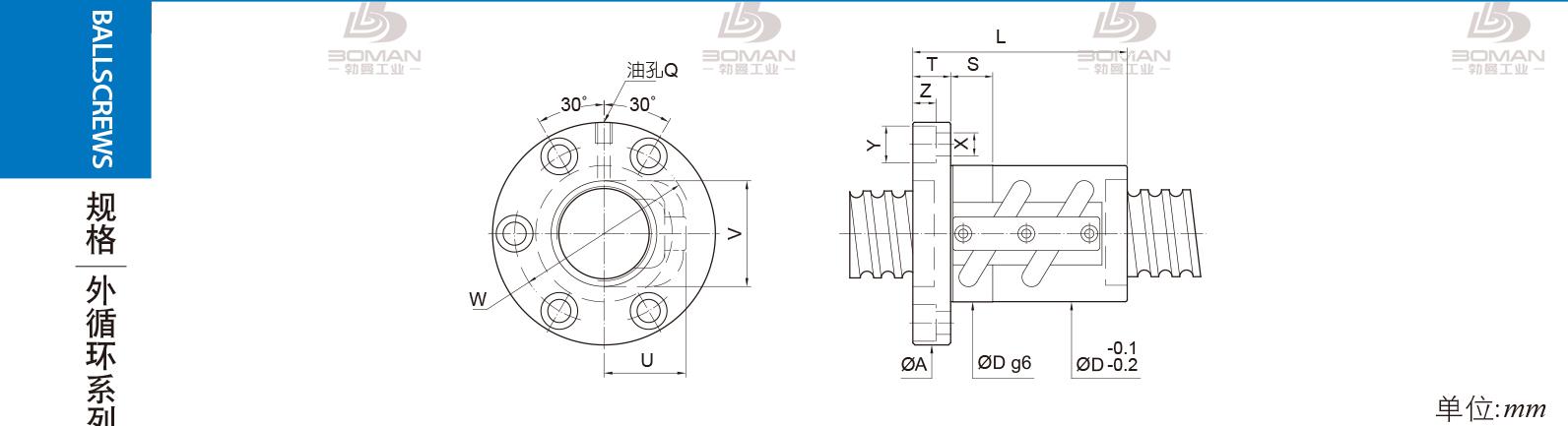 PMI FSVC4005-3.5 PMI转造级滚珠丝杠型号说明