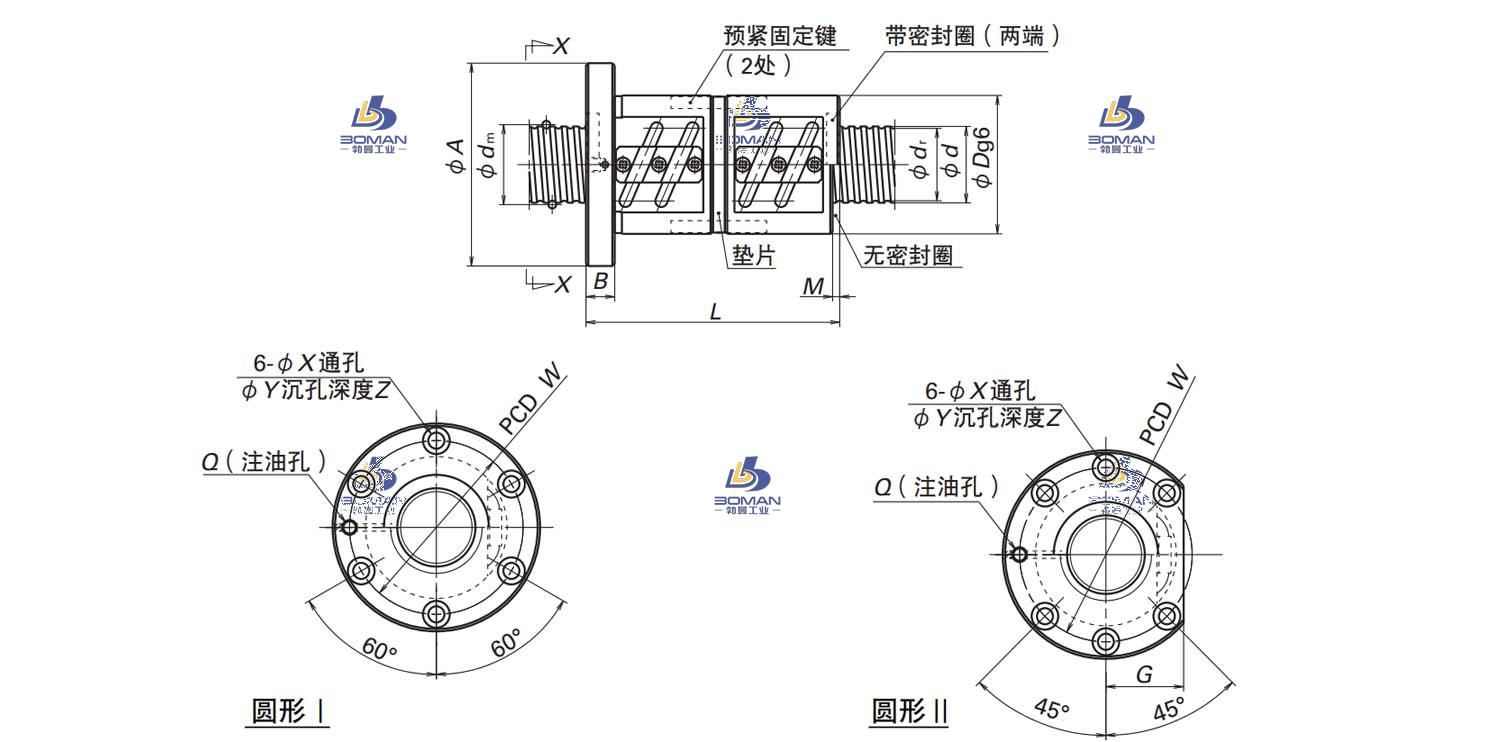 NSK DFT4016-3-DFT滚珠丝杠